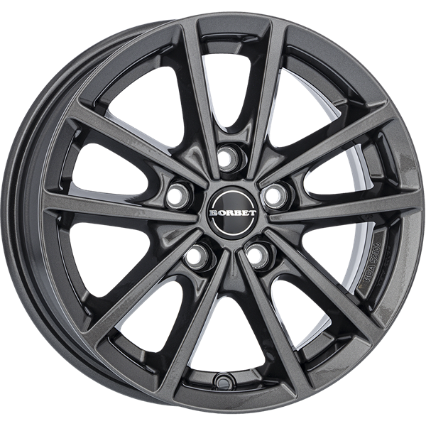 Borbet W anthracite glossy 6,00x15 5x108,00 ET43,00