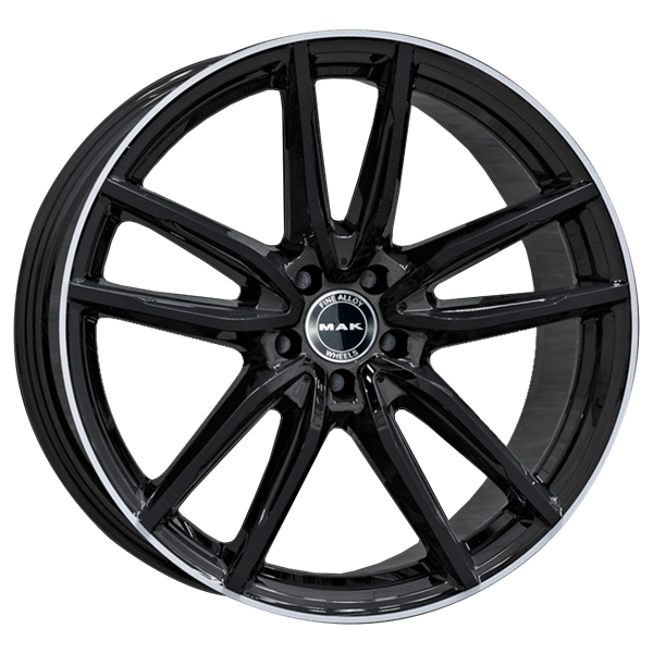 MAK Evo Black Lip Mirror 9,00x20 5x112,00 ET50,00