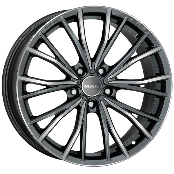 MAK Mark-D Gun Metallic Mirror 9,00x20 5x120,00 ET35,00