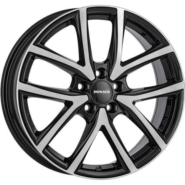 MONACO WHEELS CL2 Black Polished 6,50x16 5x114,30 ET40,00