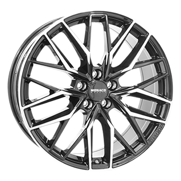 MONACO WHEELS GPX Black Polished 8,00x18 5x108,00 ET42,00