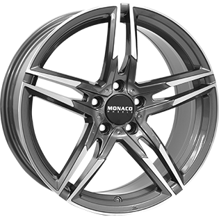 MONACO WHEELS Grand Prix Anthracite 8,00x19 5x112,00 ET45,00