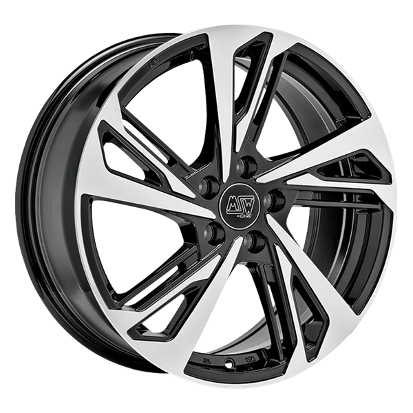 MSW 60 Black Polished 6,50x16 5x100,00 ET35,00