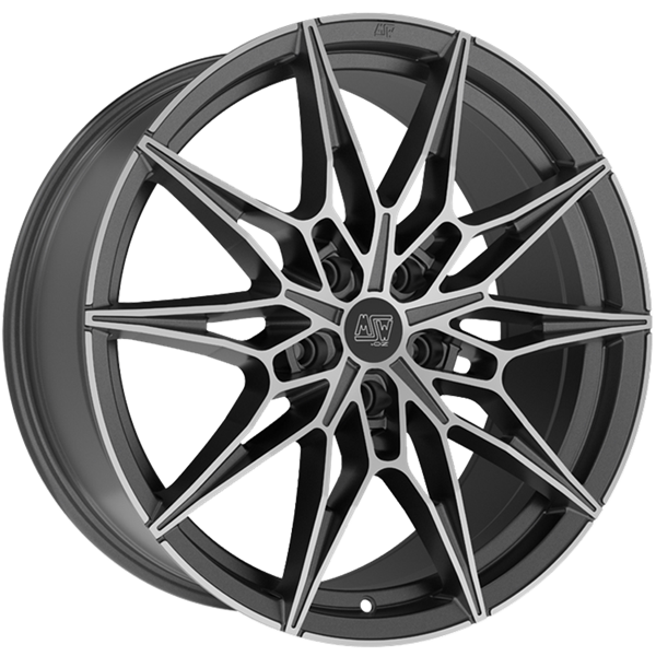 MSW 75 Matt Grey Polished 8,00x19 5x112,00 ET27,00