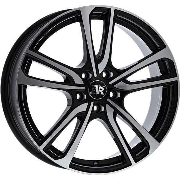 Racer WAVE LIGHT Black Polished 7,00x17 5x108,00 ET42,00