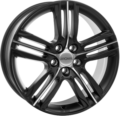 Ronal R57 Trend Black 7,50x17 5x120,00 ET45,00