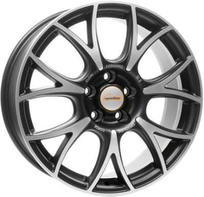 Speedline SL5 Vincitore Black 7,50x18 5x120,00 ET42,00
