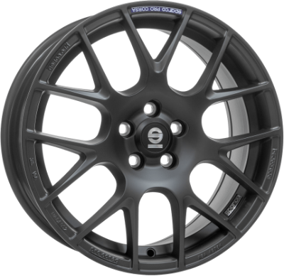 Sparco Pro Corsa Matt Dark Titanium 7,50x17 4x100,00 ET35,00