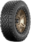A futófelület közeli képe BFGoodrich All Terrain T/A KO2 235/70 R16 104 S LT, RWL