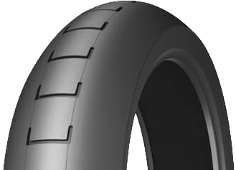 A futófelület közeli képe Michelin Power SuperMoto 120/80 R16 Front TL NHS