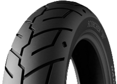 A futófelület közeli képe Michelin Scorcher 31 180/60 B17 75 V Rear TL/TT M/C