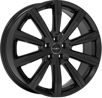 MAK Birmingham Gloss Black 8,50x20 5x108,00 ET40,00