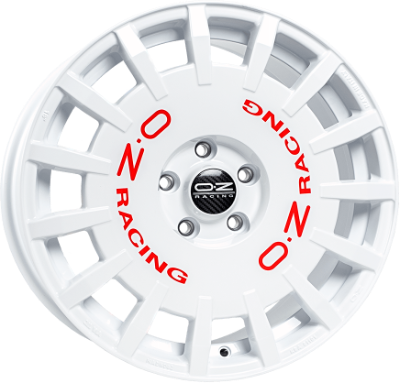 OZ RALLY RACING WHITE 7,00x17 5x100,00 ET45,00