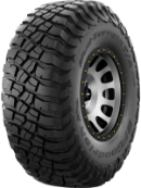 A futófelület közeli képe BFGoodrich Mud Terrain T/A KM3 33x12.50 R15 108 Q LT