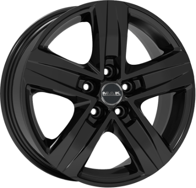 MAK Stone 5 Gloss Black 6,50x16 5x118,00 ET65,00