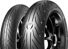 A futófelület közeli képe Pirelli Angel GT II 120/70ZR17 (58 W) Front TL M/C