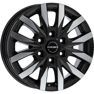 Borbet CW6 anthracite polished 6,50x16 6x120,00 ET50,00