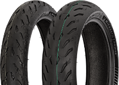 A futófelület közeli képe Michelin Power 5 200/55ZR17 (78 W) Rear TL M/C