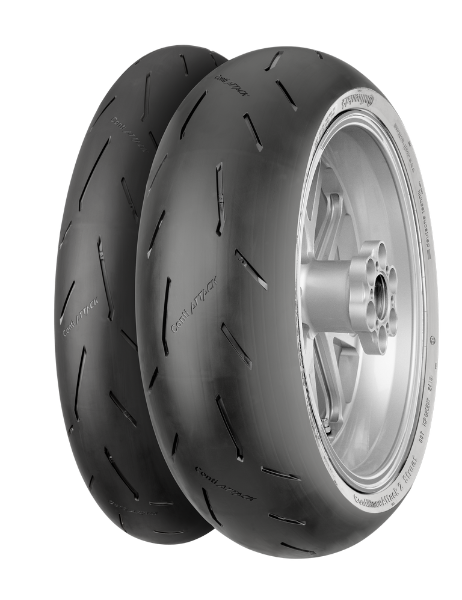 Continental ContiRaceAttack 2 Street 190/55ZR17 (75 W) Rear TL M/C