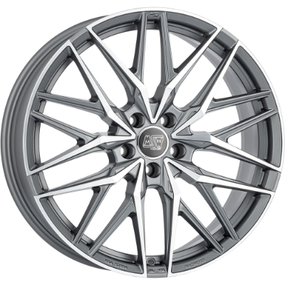 MSW 50 Grey Polished 8,00x18 5x112,00 ET35,00