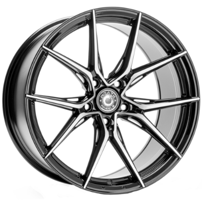 WRATH WHEELS WFX Black Polished 9,50x19 5x112,00 ET40,00