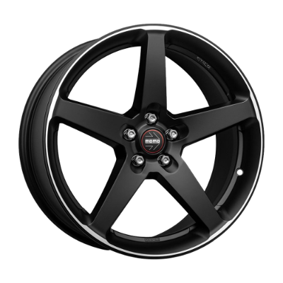 MOMO Five Black Polished 8,00x17 5x112,00 ET35,00