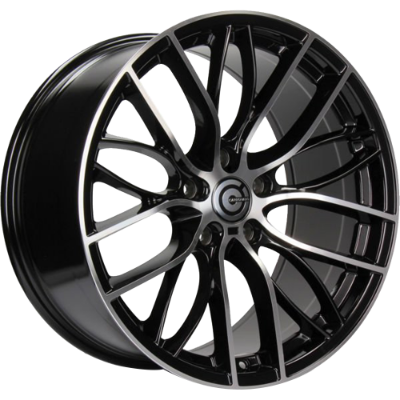 Carbonado Shine Black Polished 8,00x18 5x120,00 ET30,00