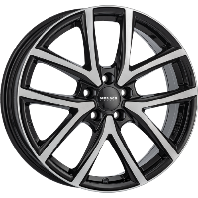 MONACO WHEELS CL2 Black Polished 6,50x16 4x100,00 ET40,00