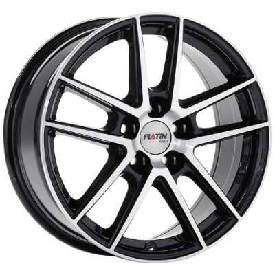 PLATIN Wheels P 73 Black Polished 7,50x17 5x112,00 ET35,00