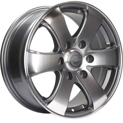 Carbonado Mammuth Anthracite Polished 7,00x16 6x130,00 ET50,00