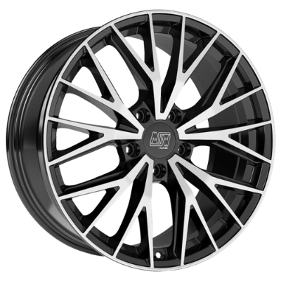 MSW 44 Black Polished 7,50x20 5x112,00 ET44,10