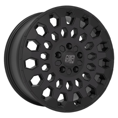 MSW 99 VAN Matt Black 8,00x17 5x120,00 ET45,00