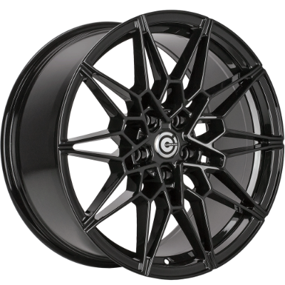 Carbonado Solid Black Glossy 8,00x18 5x120,00 ET30,00