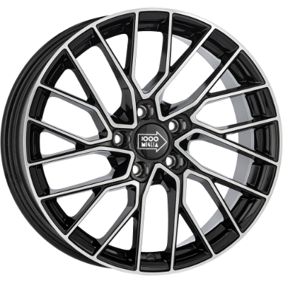 Mille Miglia MM1024 Black Polished 8,00x18 5x112,00 ET35,00