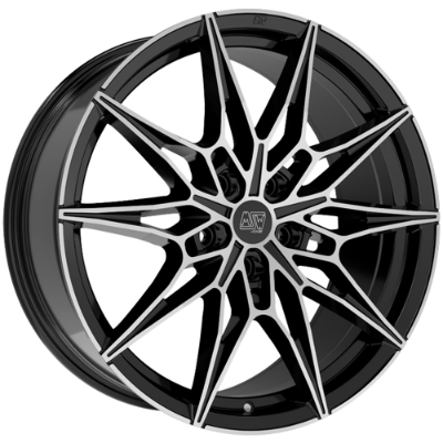 MSW 75 Black Polished 8,00x19 5x112,00 ET49,00