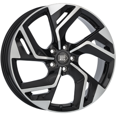 Mille Miglia MM1031 Black Polished 7,00x17 5x112,00 ET42,00