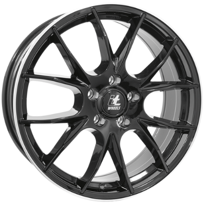 itWHEELS Kira Black Lip Polished 6,50x16 5x100,00 ET40,00