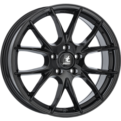 itWHEELS Kira Gloss Black 6,50x16 4x108,00 ET25,00