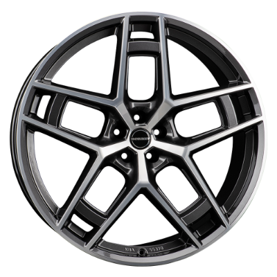 Borbet TF graphite polished glossy 10,50x24 5x112,00 ET20,00