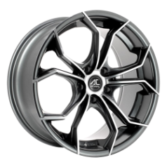 AC Wheels TWIST Dark Gunmetal Polished