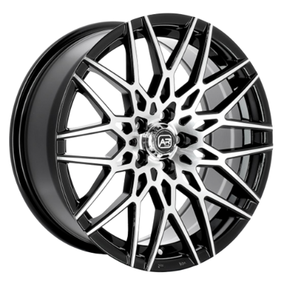 ARTECH Krystal Black Polished 7,50x17 5x100,00 ET35,00