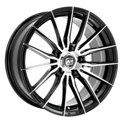ARTECH Stark Black Polished 7,00x16 5x112,00 ET30,00