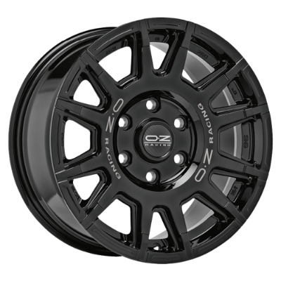 OZ RALLY LEGEND GLOSS BLACK 8,00x17 6x139,70 ET25,00