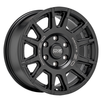 OZ RALLY LEGEND MATT BLACK 8,00x17 5x127,00
