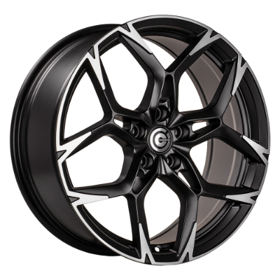 Carbonado Monster Matt Black Polished 8,00x18 5x112,00 ET40,00