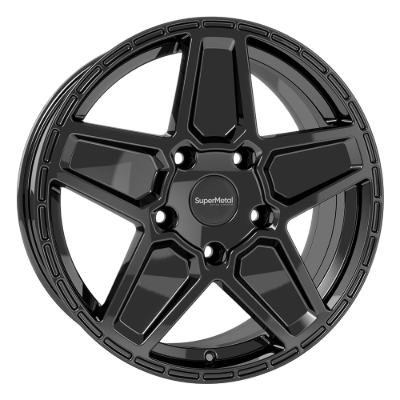 SuperMetal Rocket Black 8,00x18 5x160,00 ET45,00