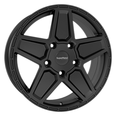SuperMetal Rocket Black matt 8,00x18 6x120,00 ET45,00