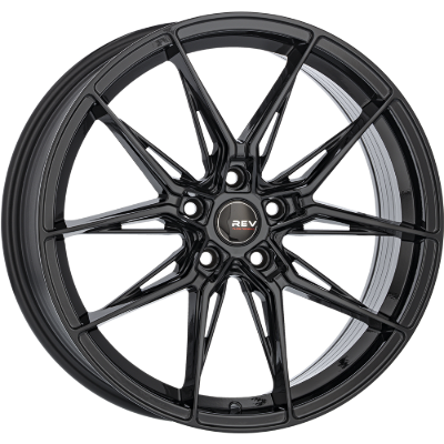 REVATIVO Pulsar FF Gloss Black 8,00x18 5x114,30 ET40,00