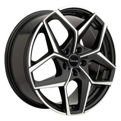 AVUS Racing AC-523 - Black Polished 8,50x19 5x120,00 ET35,00