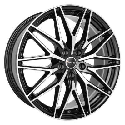 AVUS Racing AC-MB6 - Black Polished 8,00x19 5x120,00 ET45,00